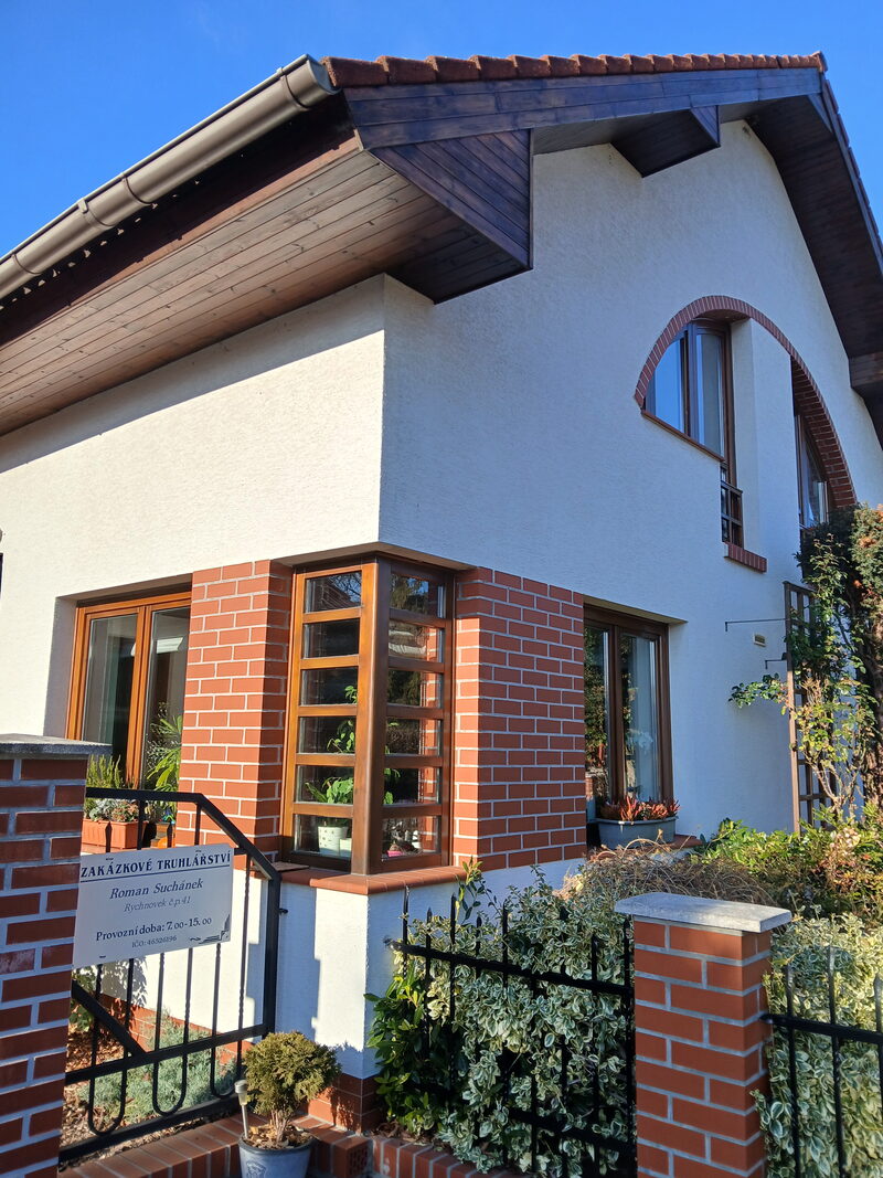 Realizace dřevěných oken | Truhlářství Suchánek